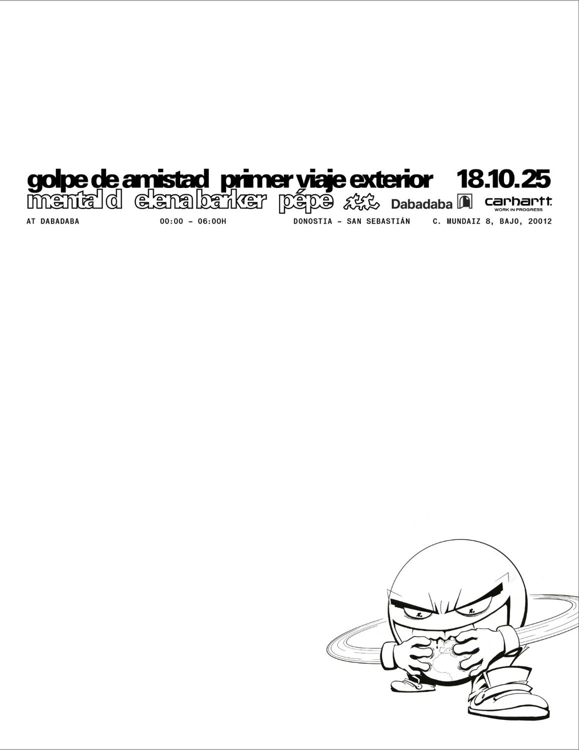Golpe De Amistad: Pépe + Elena Barker + Mental D