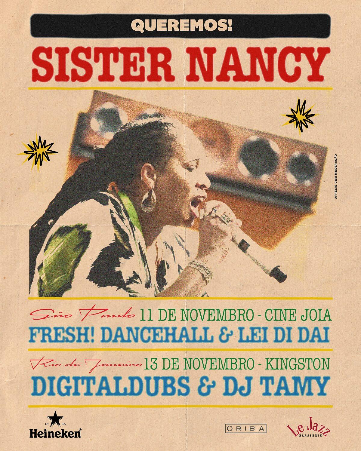 Kingston E Queremos Apresentam: Sister Nancy