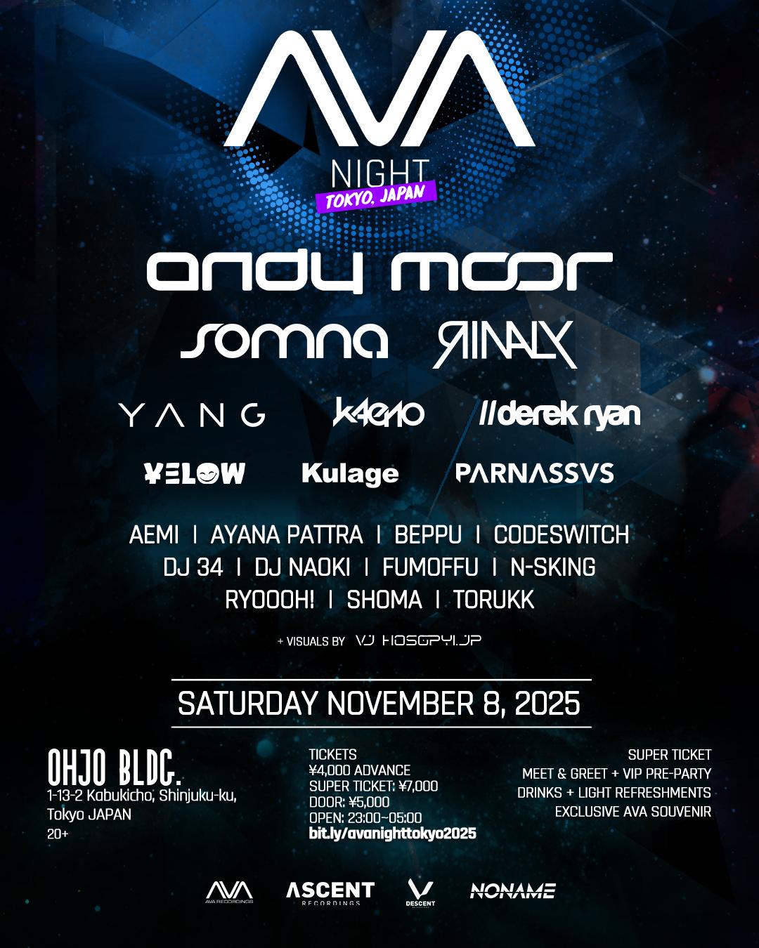 Ava Night Tokyo 2025