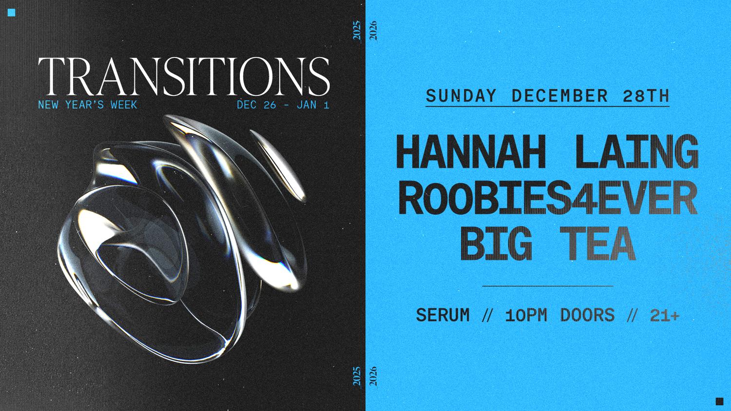 Serum: Hannah Laing [Transitions]