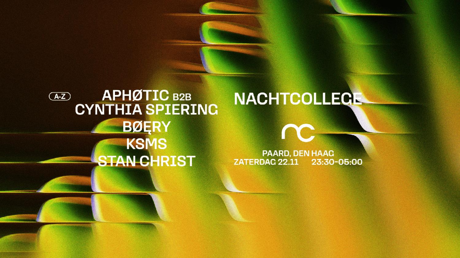 Nachtcollege Den Haag 22 November 2025