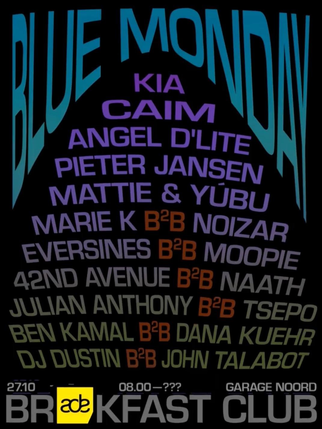 Breakfast Club Blue Monday