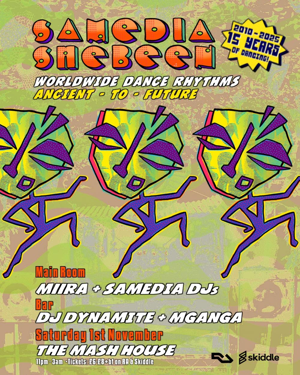Samedia Tropical Halloween With Miira, Mganga + Dj Dynamite