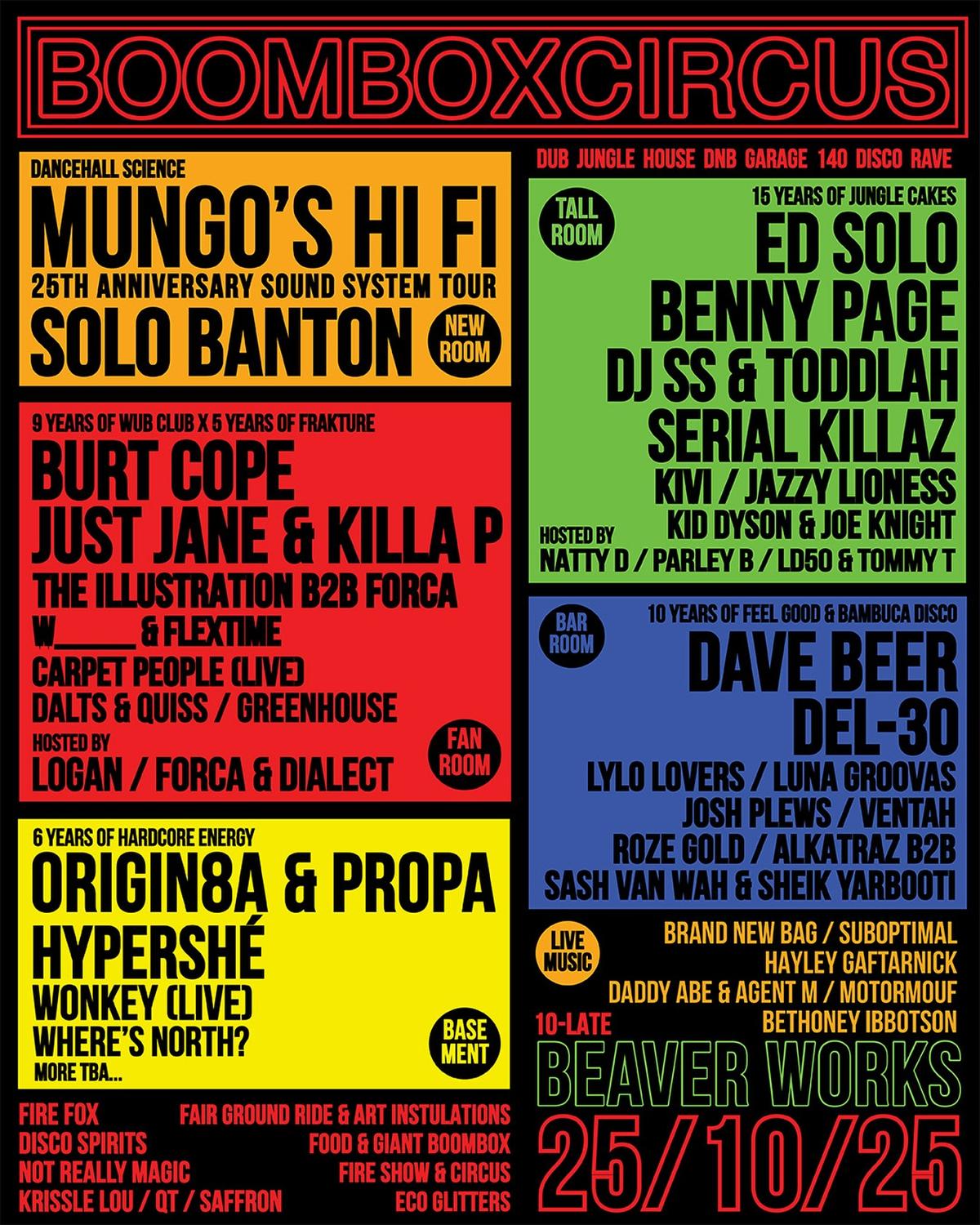 Boombox Circus 'Birthday Special'