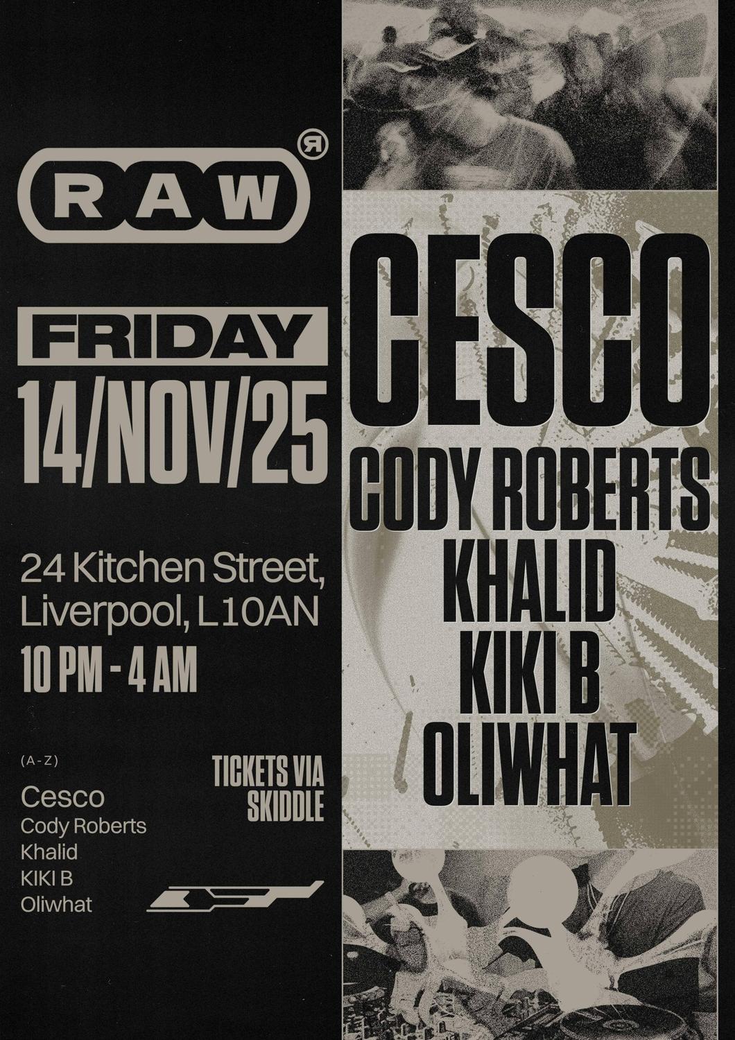 Raw Presents: Cesco