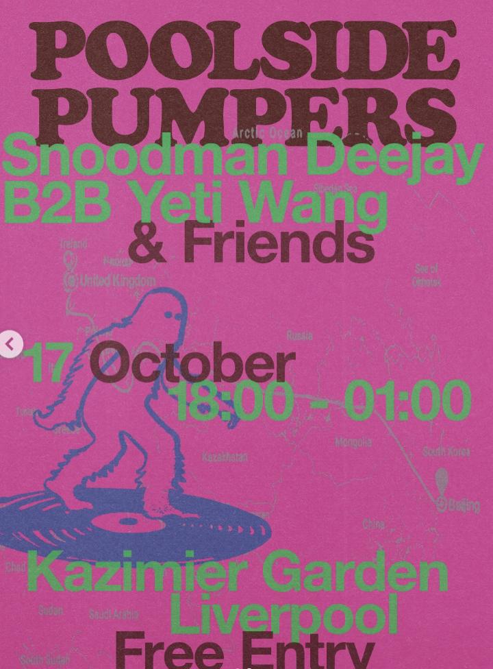 Poolside Pumpers: Yeti Wang & Snoodman Deejay