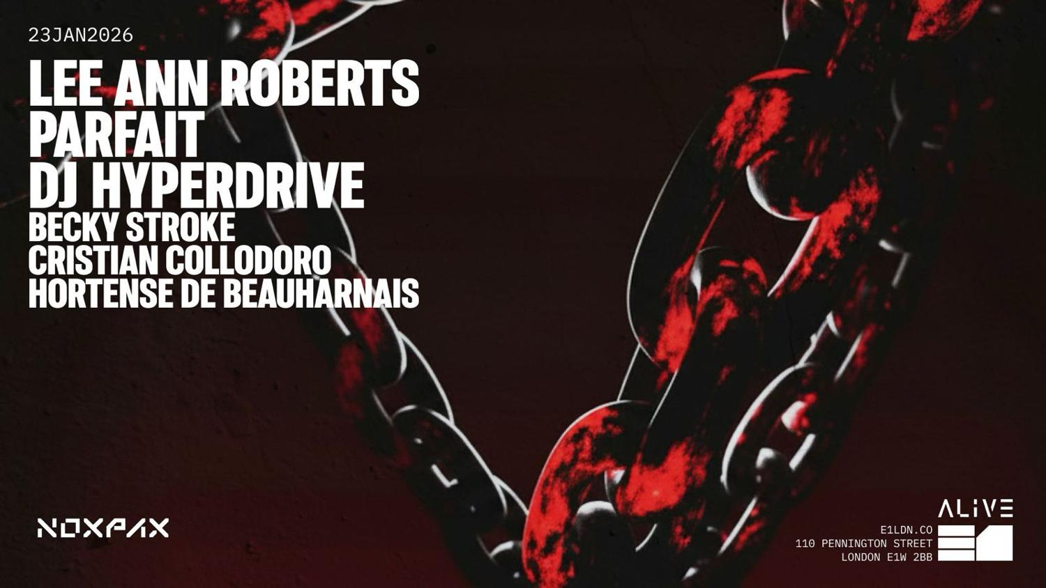 Lee Ann Roberts, Parfait, Dj Hyperdrive