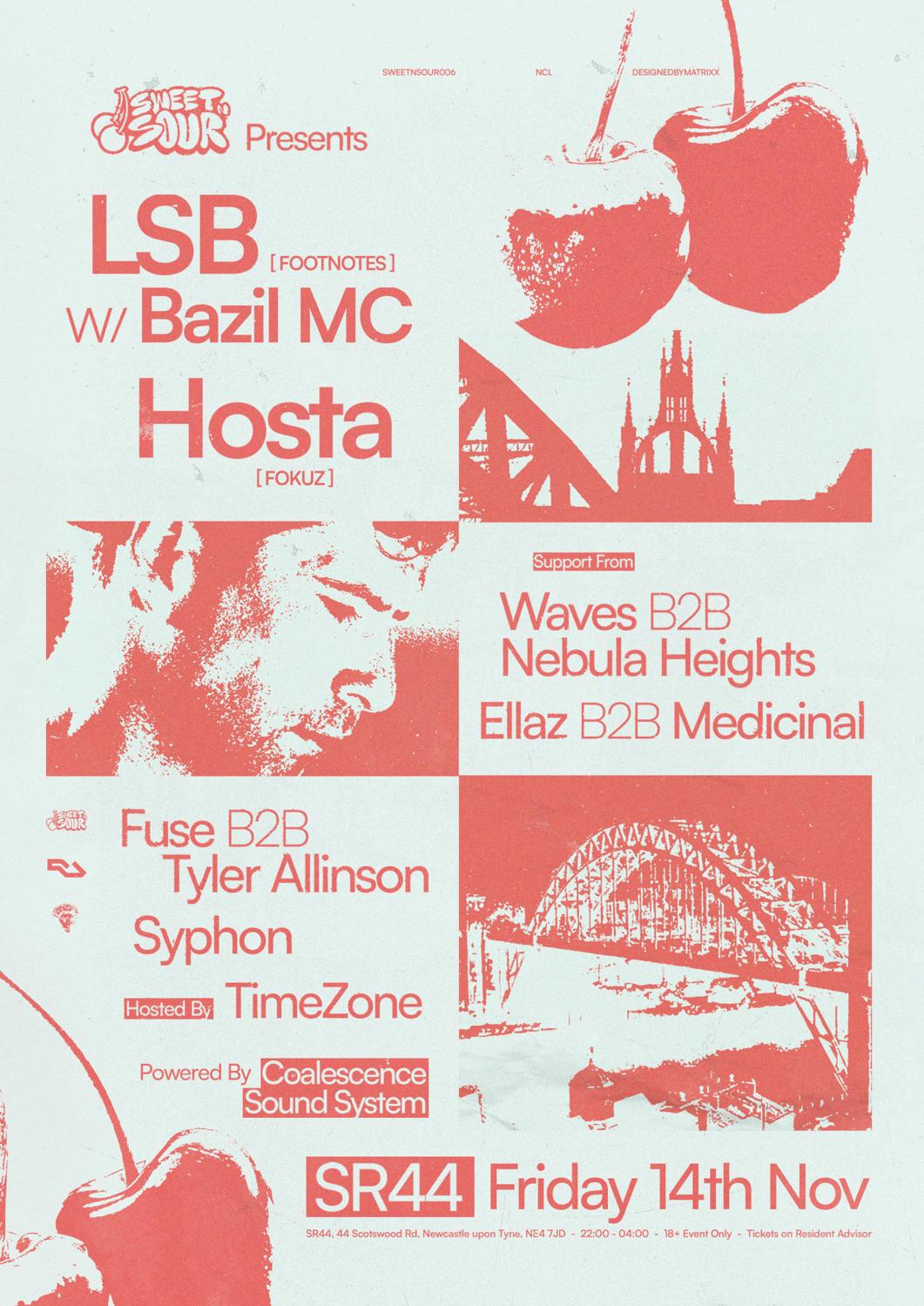Sweet N Sour: Lsb, Bazil Mc, Hosta + Support