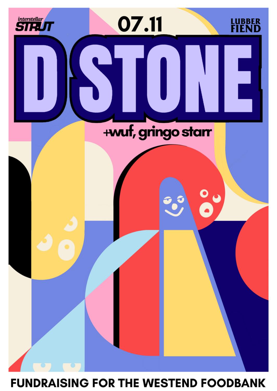 Strut With D Stone
