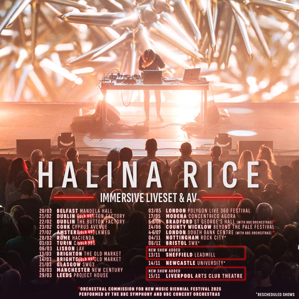 Halina Rice: Immersive Live Set & Av
