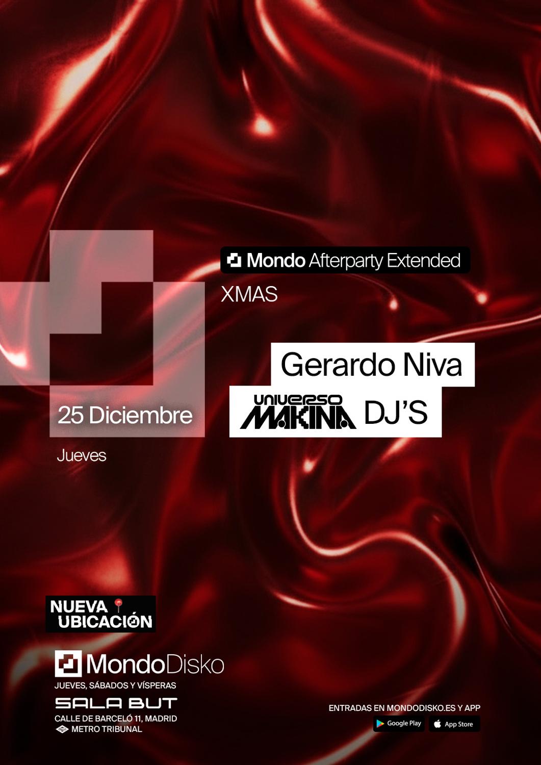 Afterparty: Universo Makina Dj'S / Gerardo Niva
