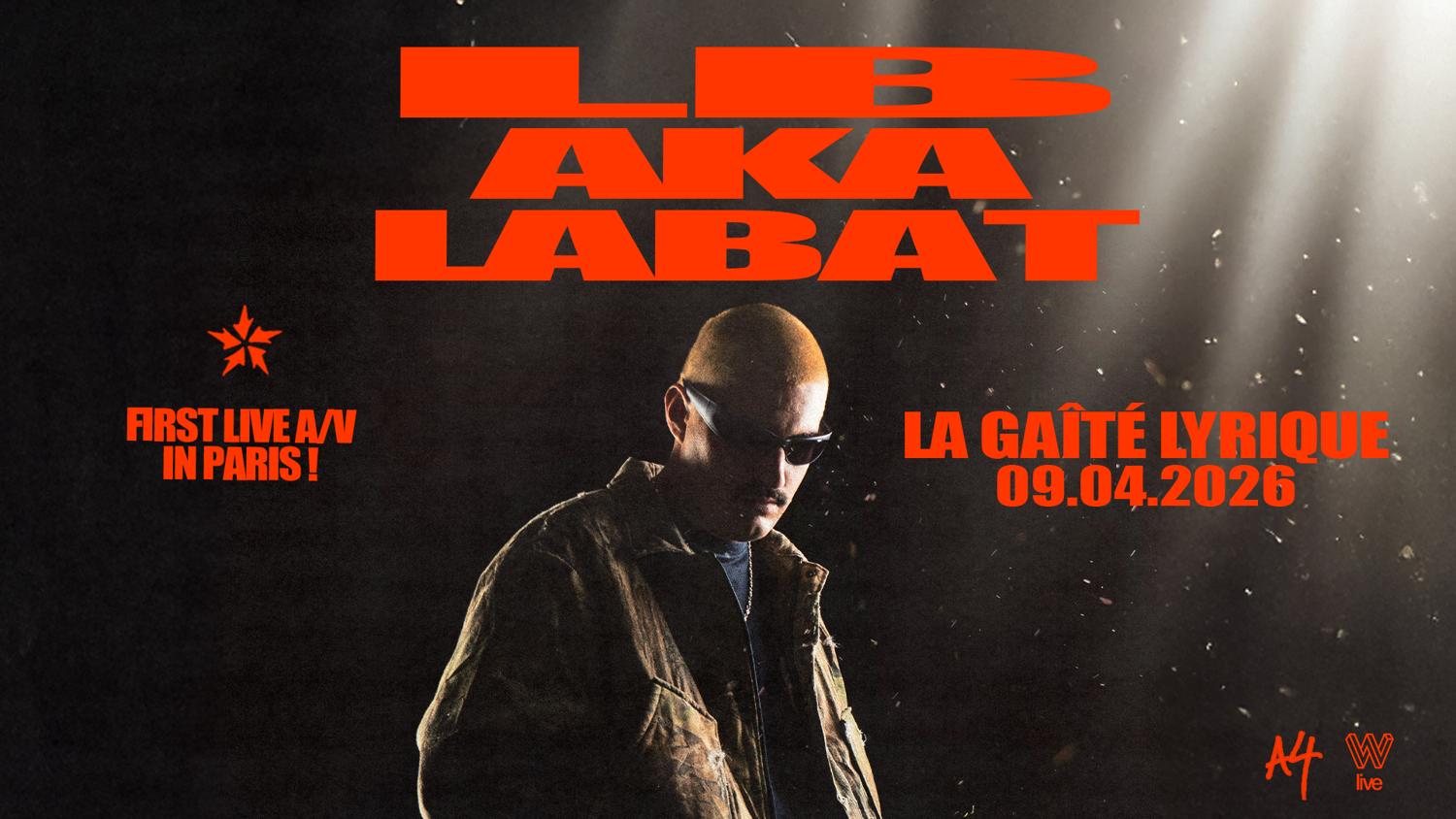 Lb Aka Labat (Live A/V) - La Gaite Lyrique - Paris