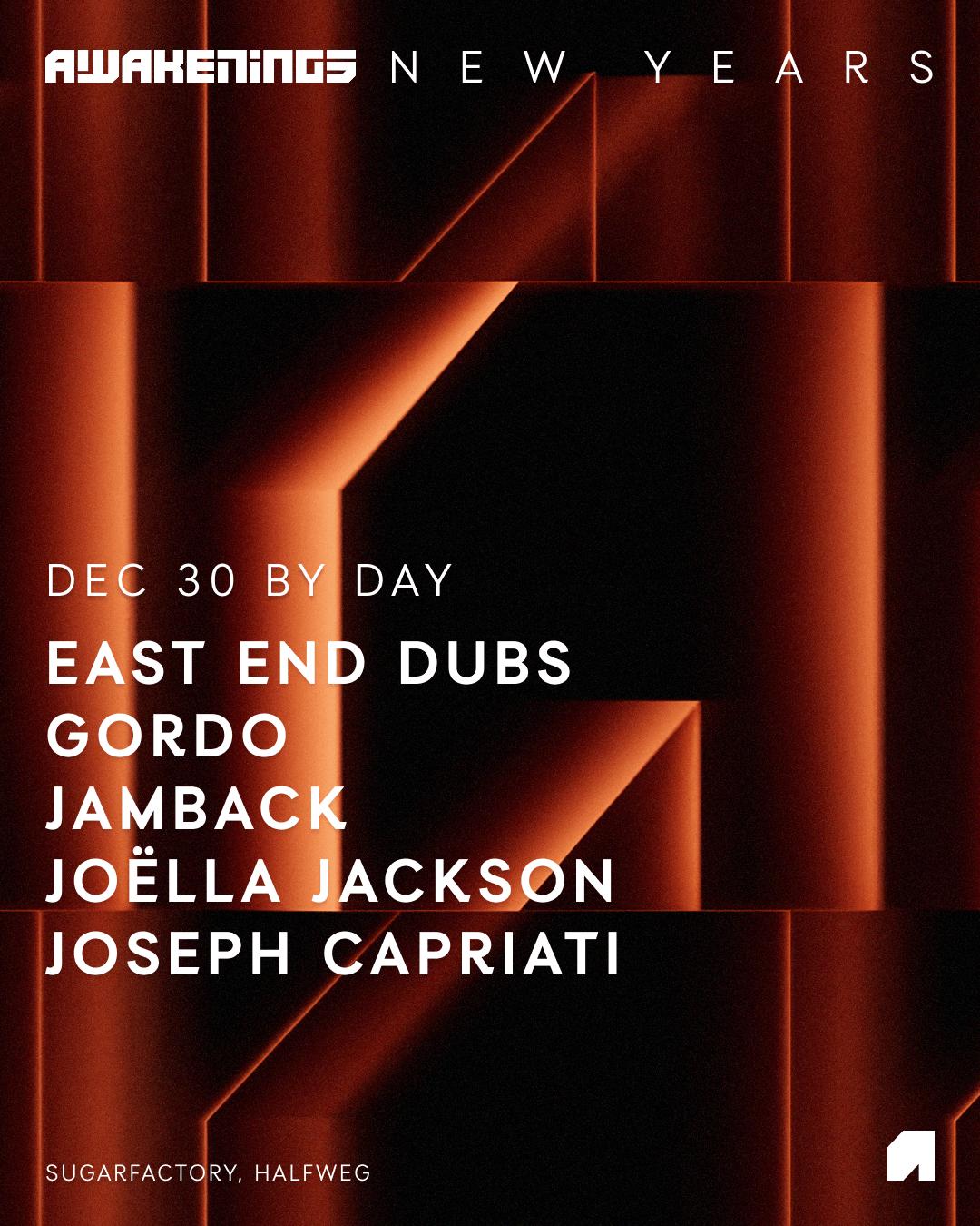 Awakenings New Years - December 30 By Day