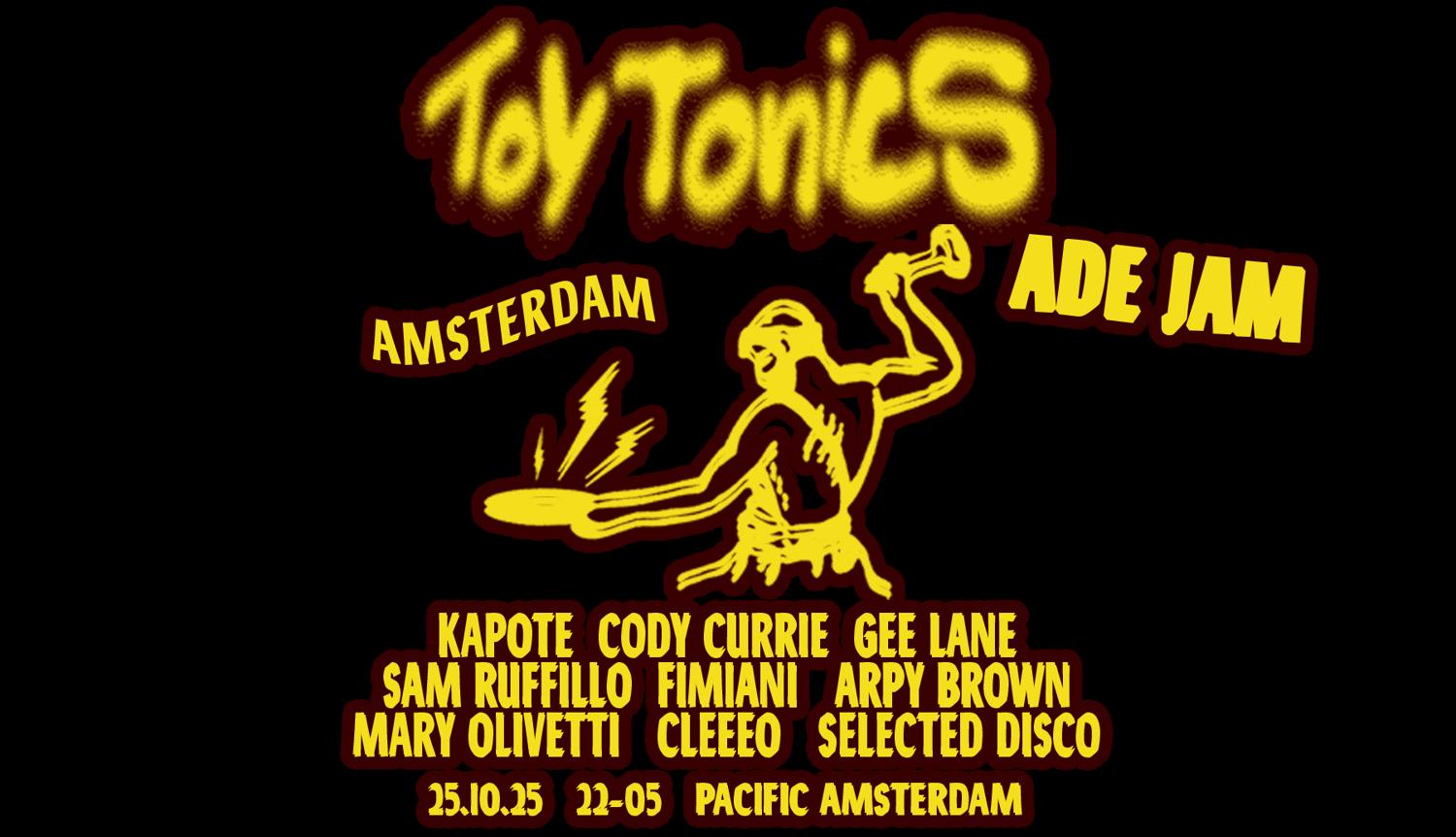 Toytonics Ade Jam X Pacific Amsterdam