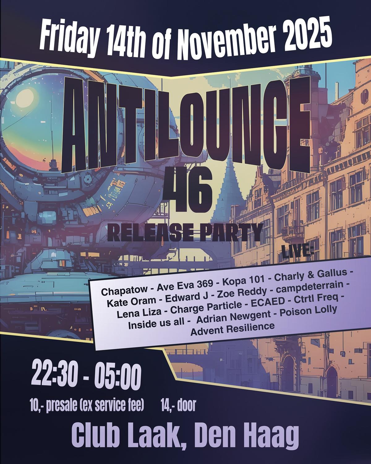 Antilounge 46 Release Party