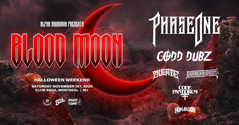 Blood Moon 2025 @ Club Soda | Nov 1