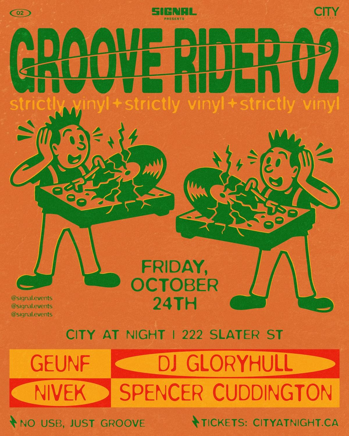 Groove Rider 02 (Strictly Vinyl): Geunf, Nivek, Dj Gloryhull, Spencer Cuddington
