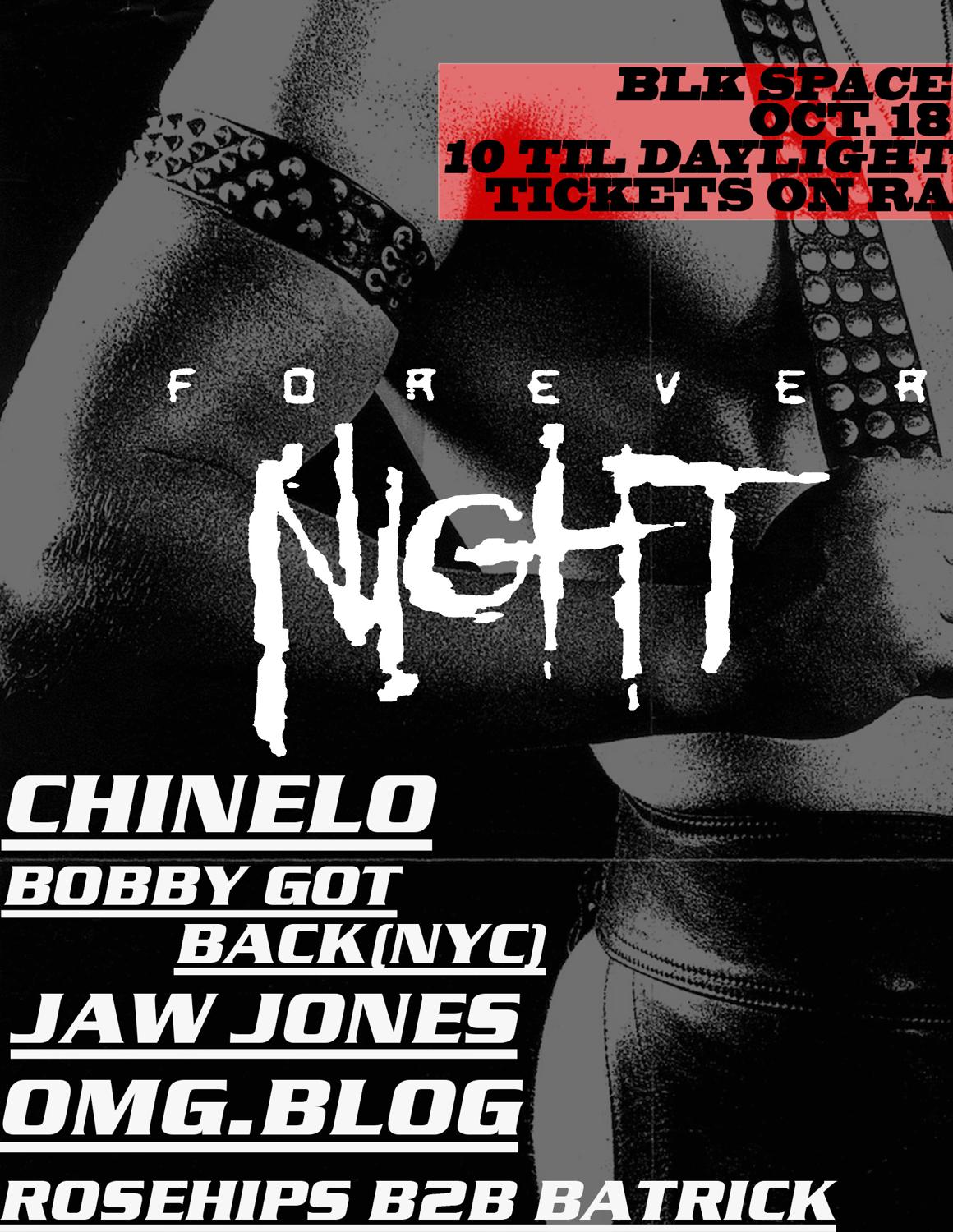 Forever Night: (A Dark And Sexy Queer Pre-Halloween Soiree)