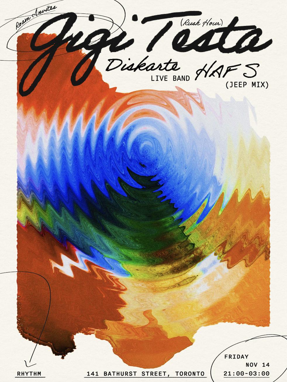 Roam Invites: Gigi Testa (Rush Hour)