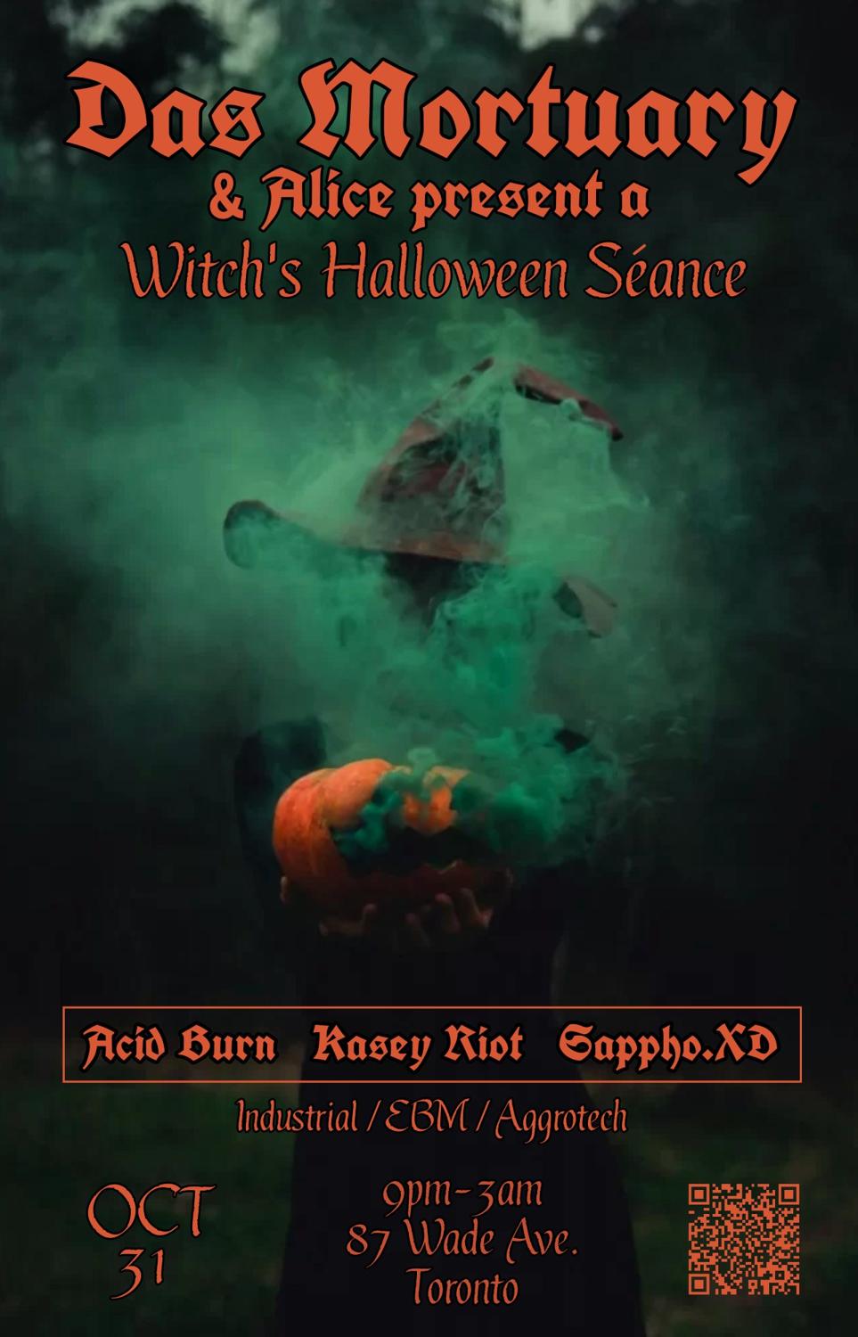 Das Mortuary & Alice Present: Witch'S Halloween Séance [Industrial/Ebm/Dark Electro]