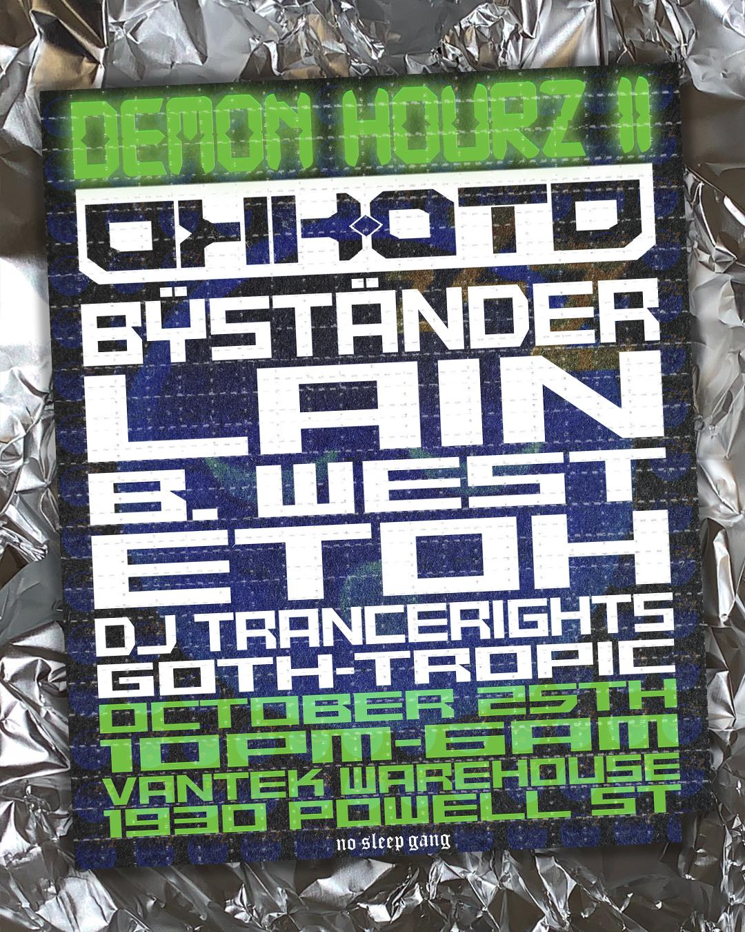 Demon Hourz Ii (Okkoto [Fr], Bÿständer, Lain  & More)