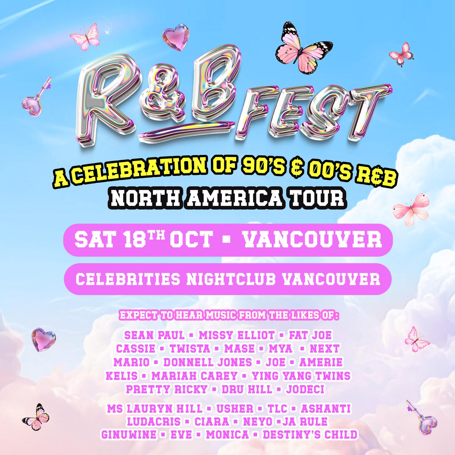 R&B Fest Is Coming To Vancouver