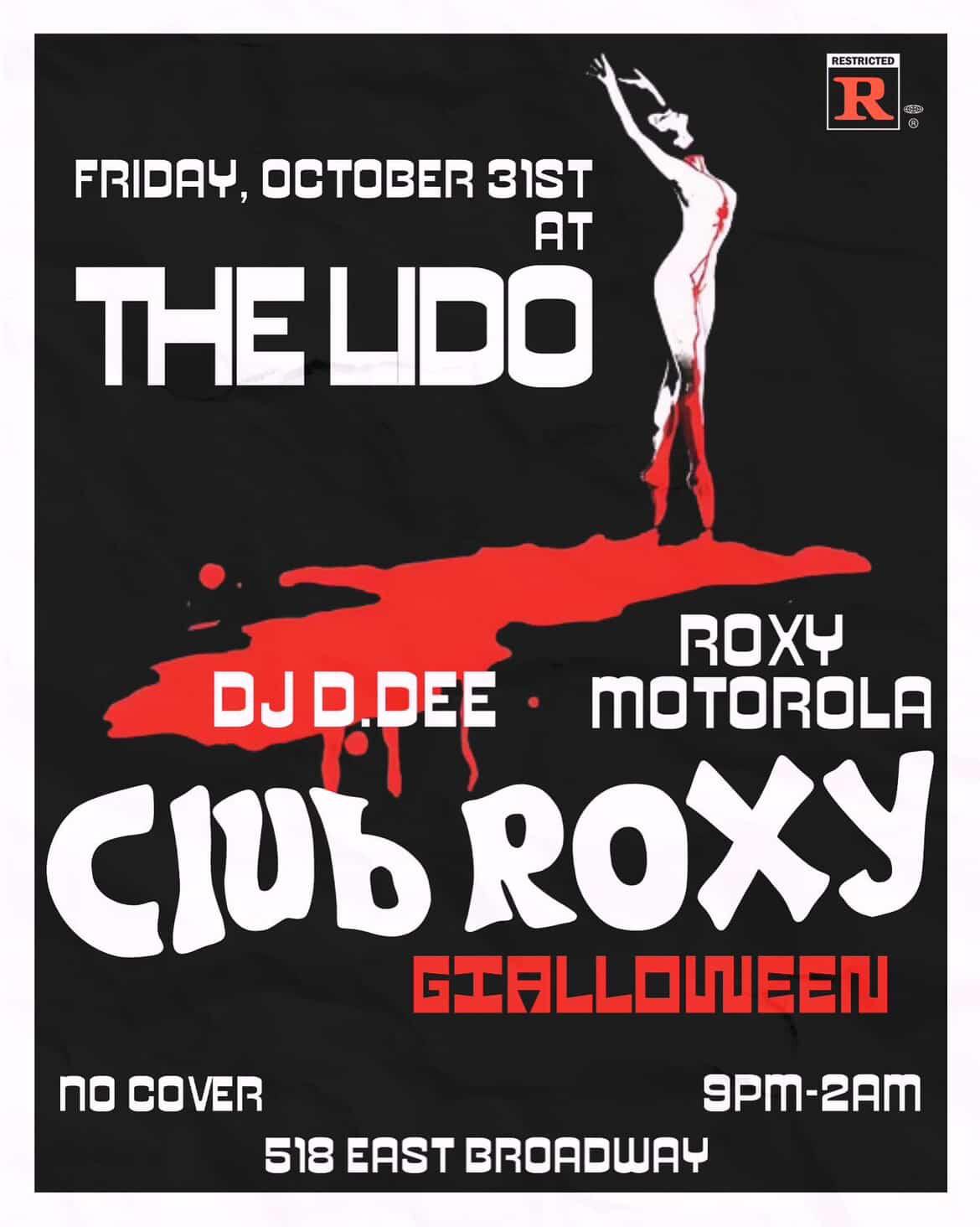 Club Roxy Gialloween