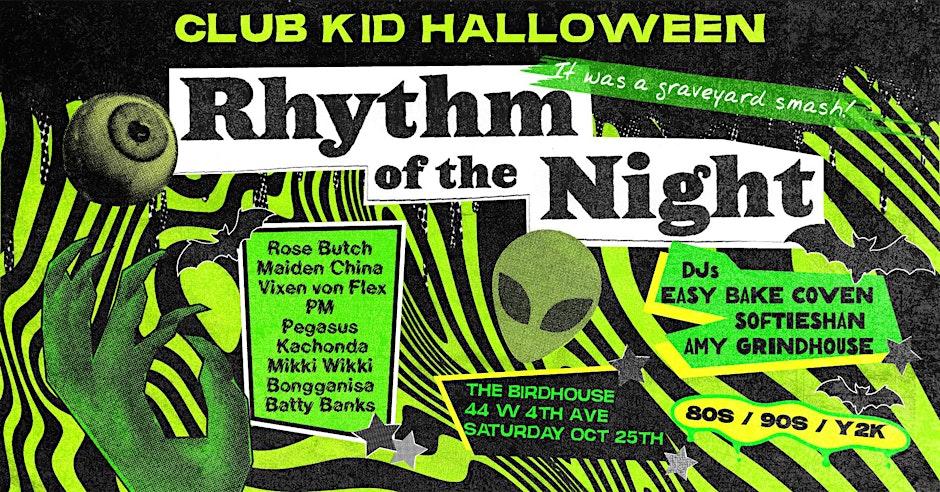 Rhythm Of The Night // 90'S Halloween Dance Party
