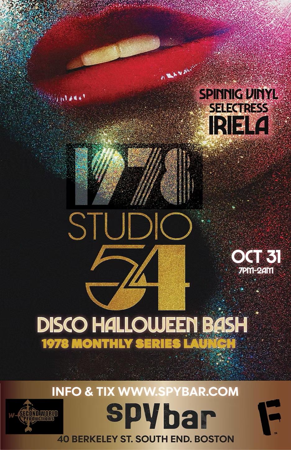 Halloween Studio 54 W/ Selectress