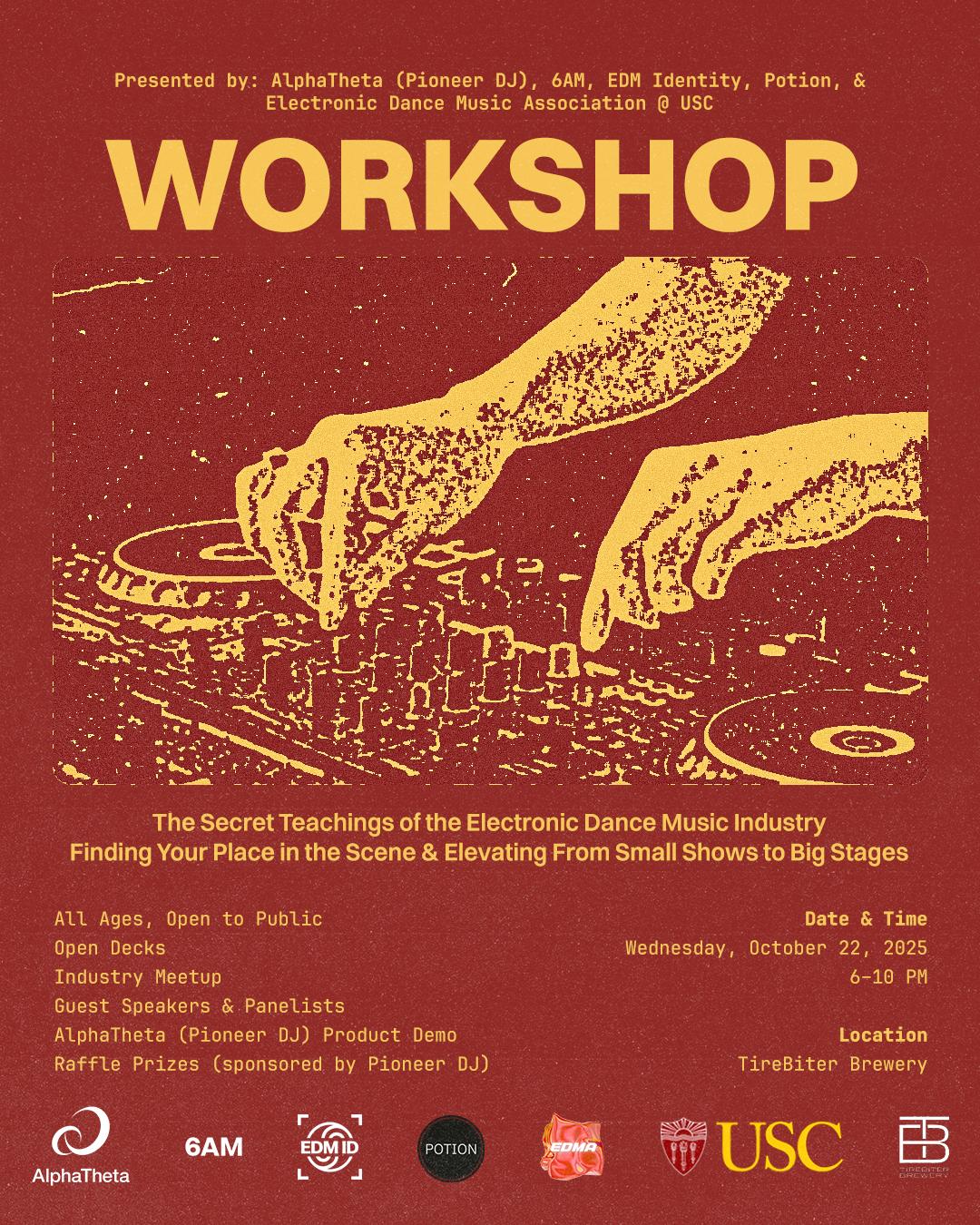 The Secret Teachings Of The Electronic Music Industry Workshop