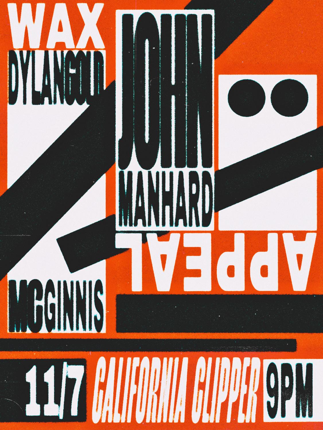 Wax Appeal Feat. John Manhard, Dylan Gold, Mcginnis