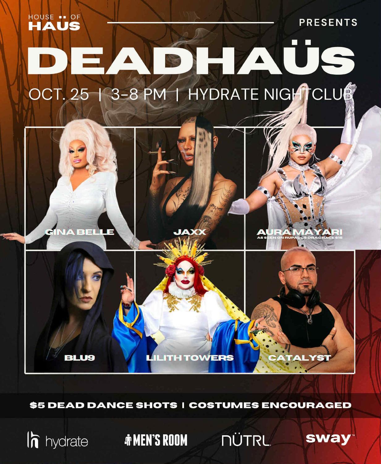 Deadhaüs (Boystown'S Pre-Halloween Day Party)