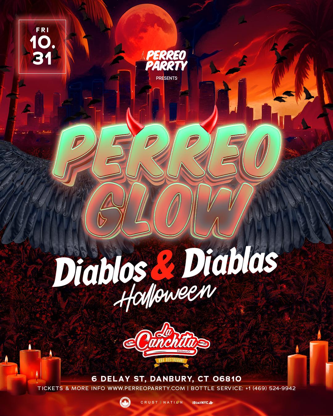 Perreo Glow Diablos & Diablas [Halloween +18] - Danbury,Ct