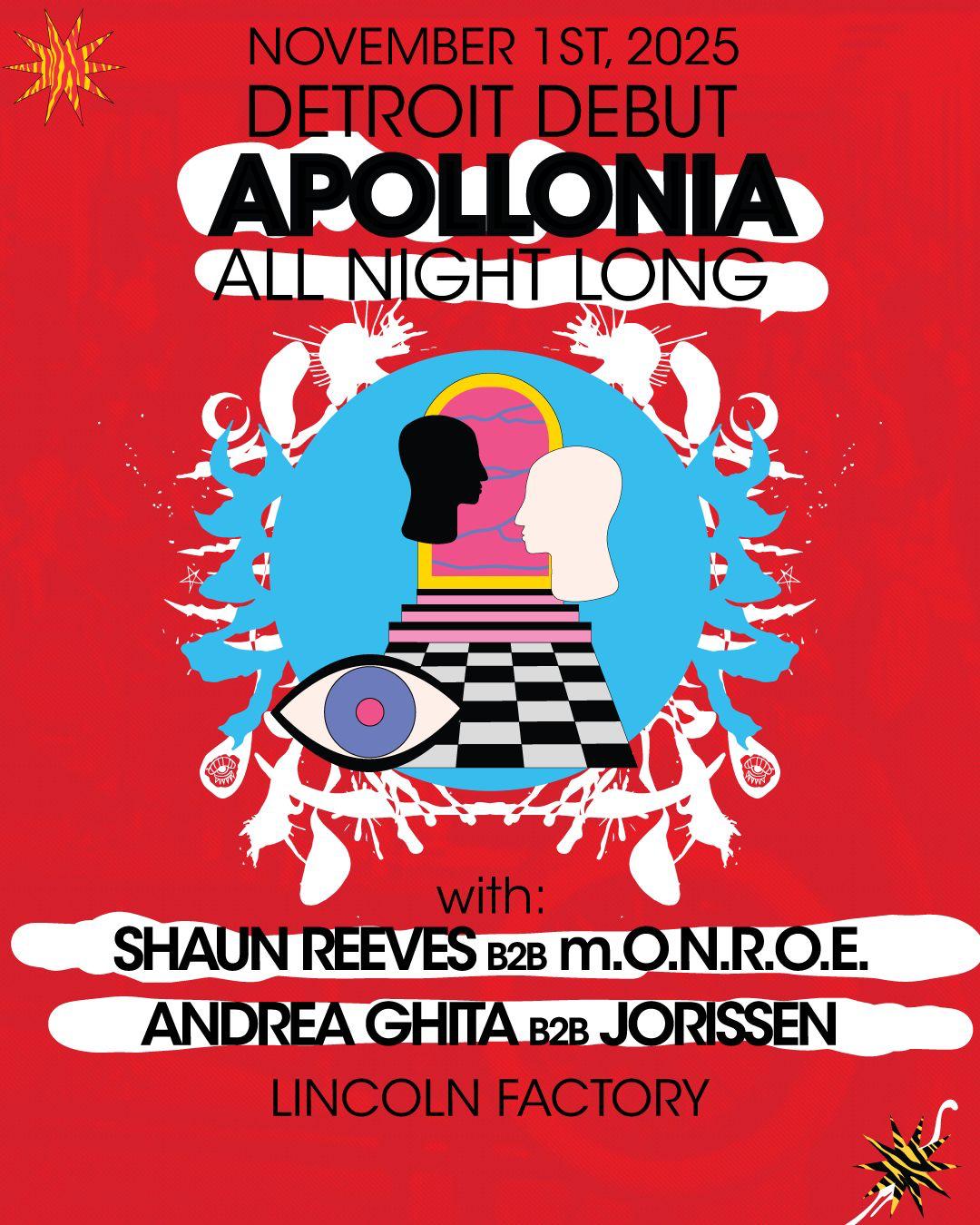 Lincoln Factory Pres. Apollonia — Detroit Debut
