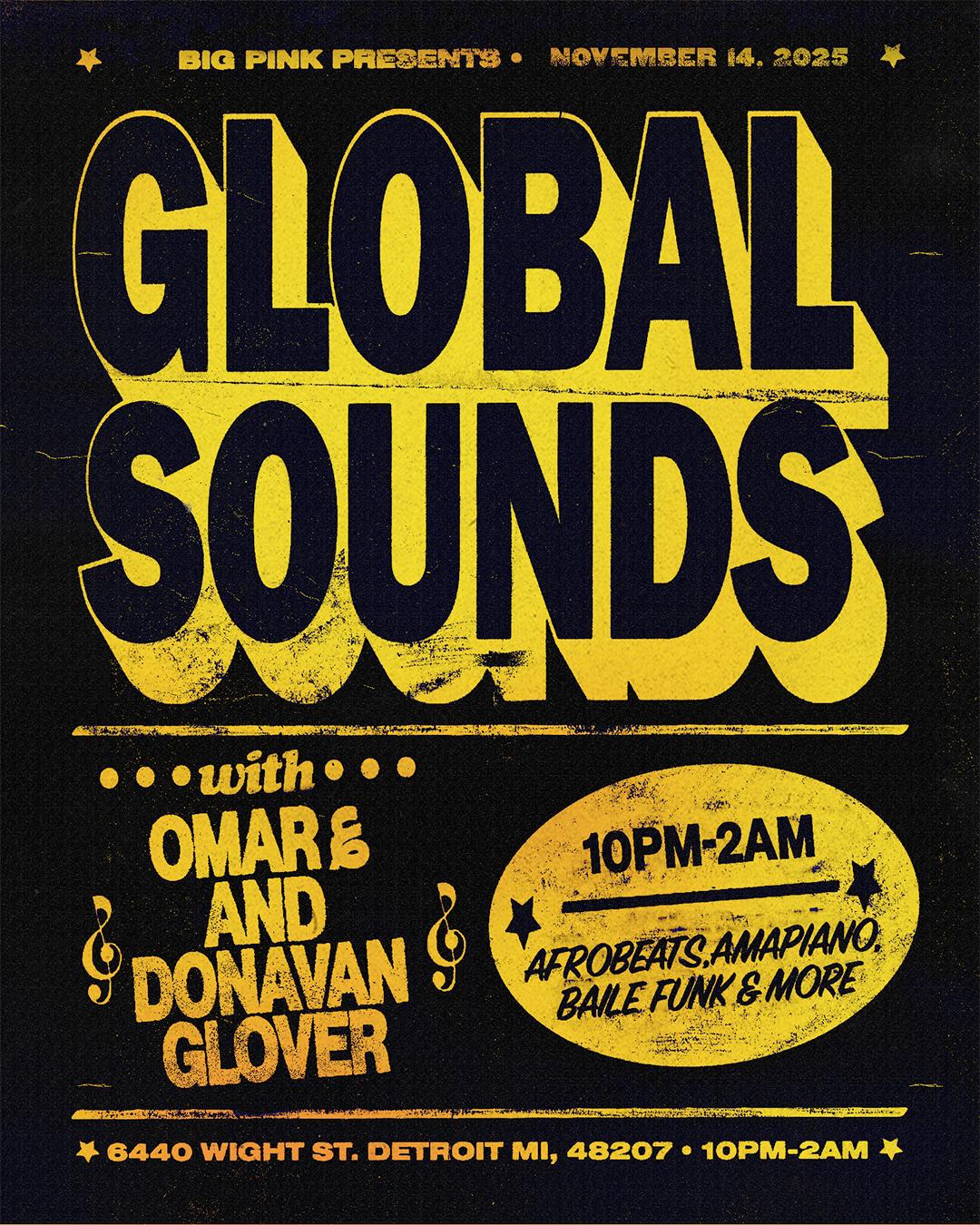 Global Sounds: Omar ؏ (Afrobeats, Amapiano, Dancehall)