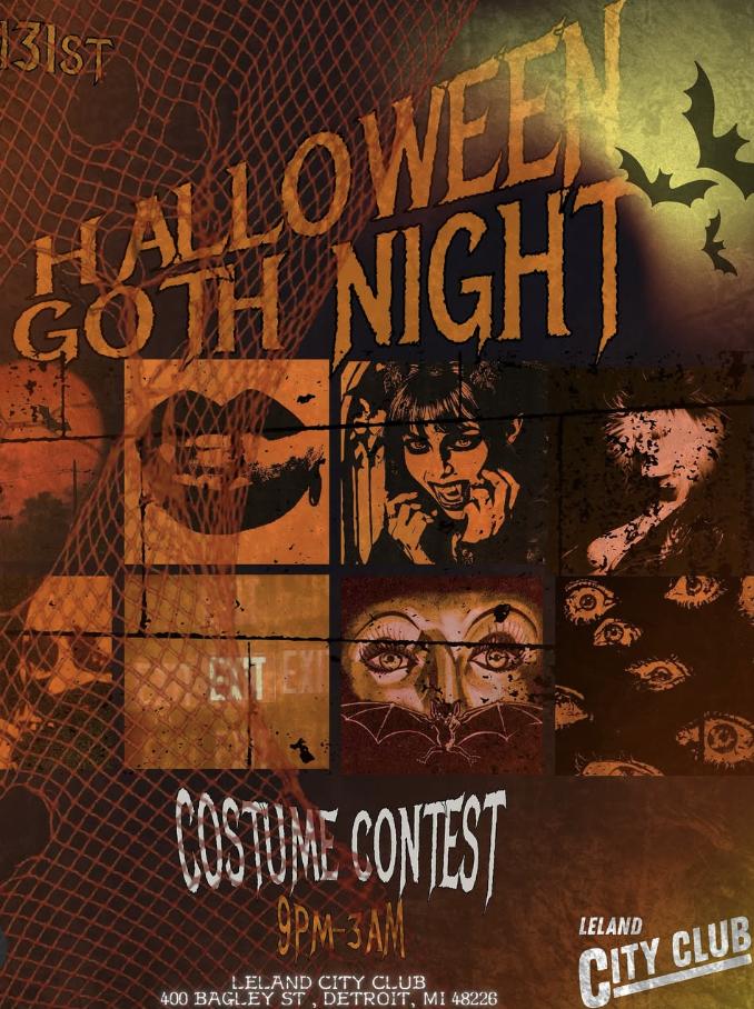 Halloween Goth Night