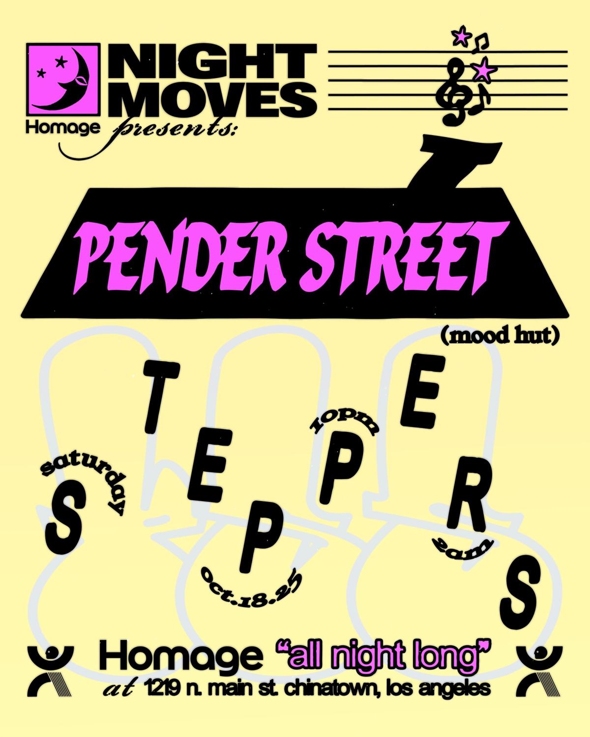 Night Moves With Pender Street Steppers
