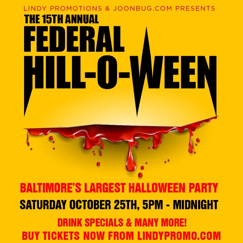 Fed Hill Baltimore Halloween Bar Crawl - October 25