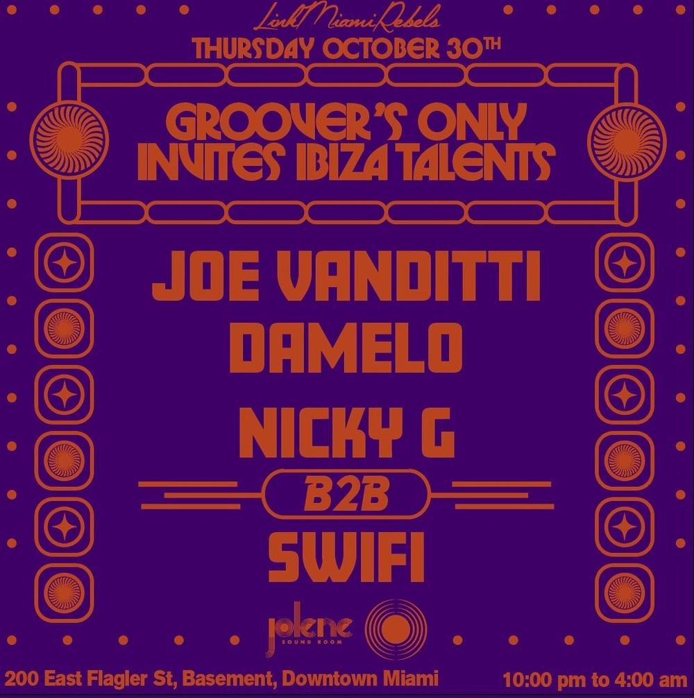 Groovers Only Invites Ibiza Talents: Joe Vanditti