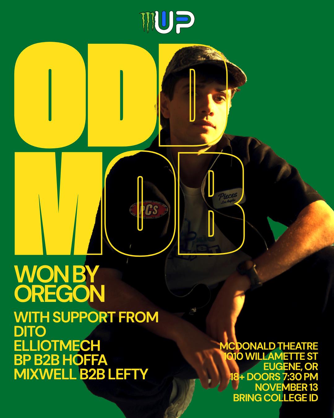 Monster Energy Up & Up Festival Featuring Odd Mob