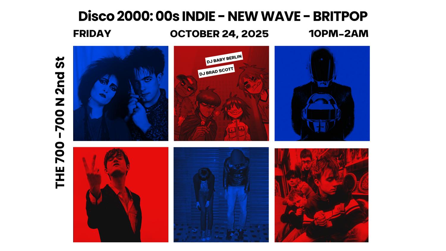 Disco 2000 - 00'S Indie - New Wave - Britpop - And More! (Halloween Edition)