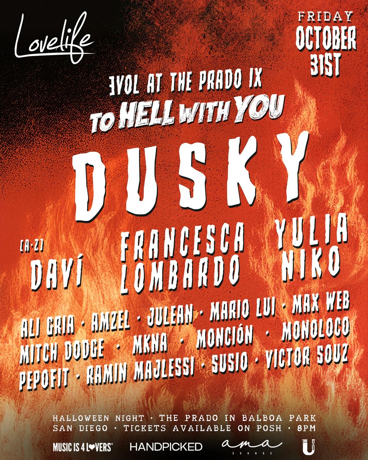 To Hell With You Ft Dusky, Yulia Niko, Francesca Lombardo, Daví - Lovelife Halloween 2025
