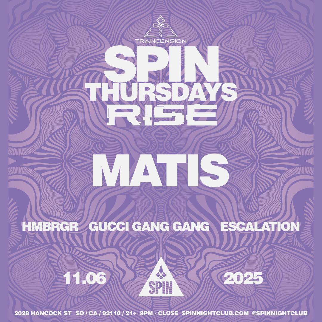 Trancension Rise: Matis With Escalation, Gucci Gang Gang, Hmbrgr