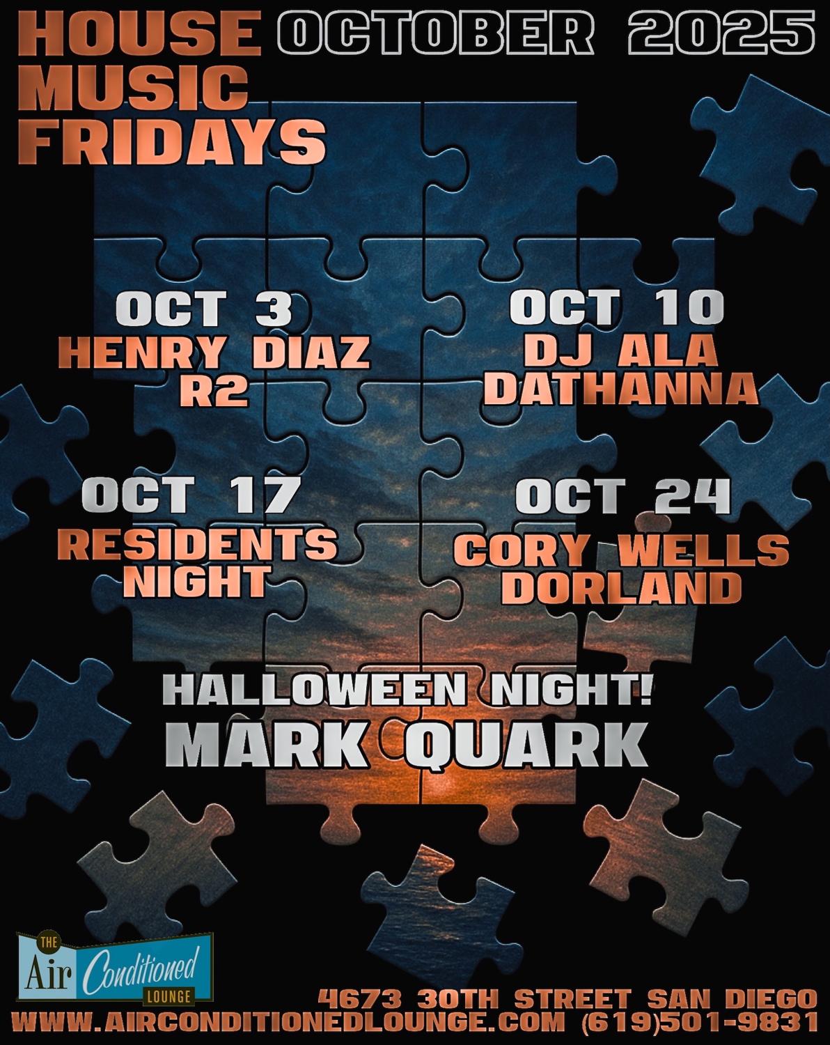 House Music Fridays: Cory Wells, Matthew Brian + Dorland