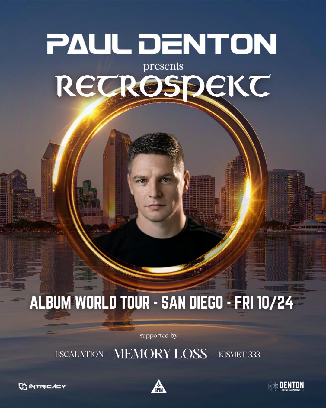 Retrospekt Tour With Paul Denton & Memory Loss