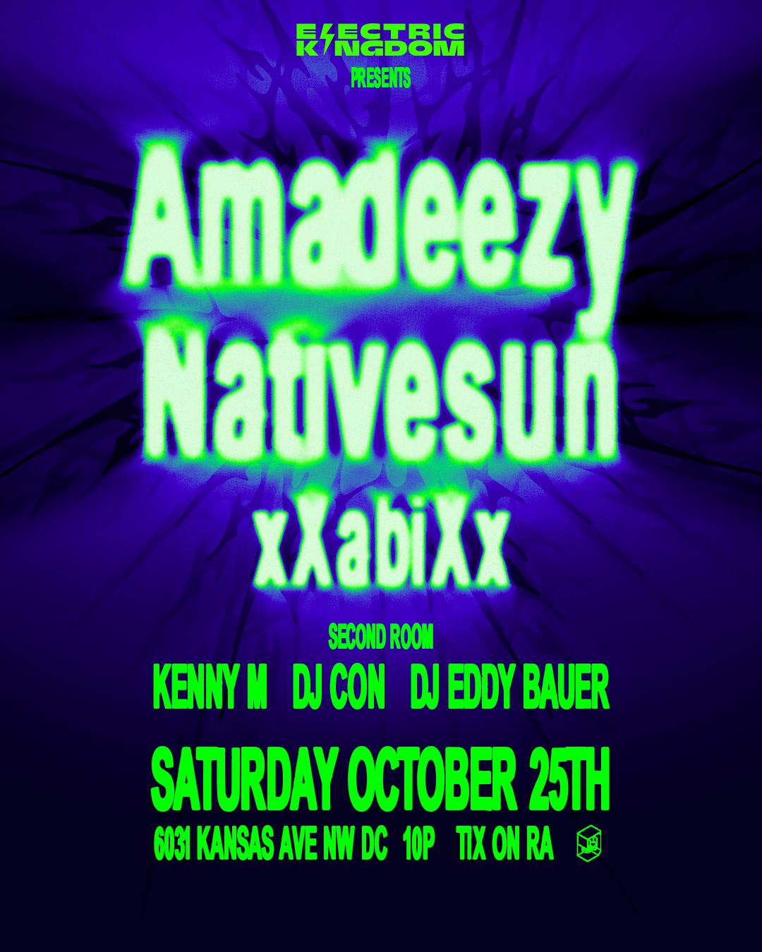 Electric Kingdom Presents // Amadeezy & Nativesun