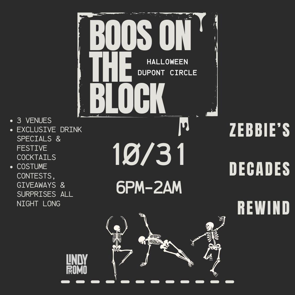 Boos On The Block- Dupont Halloween Block Party