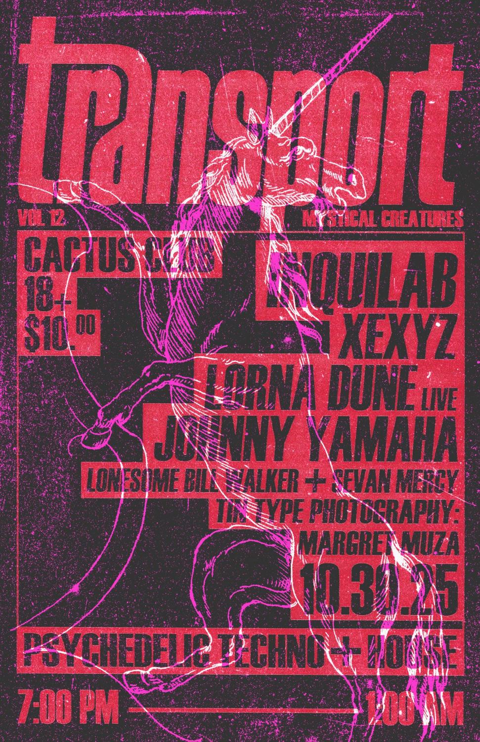 Transport V. 12: Inquilab & Xexyz & Lorna Dune & Johnny Yamaha