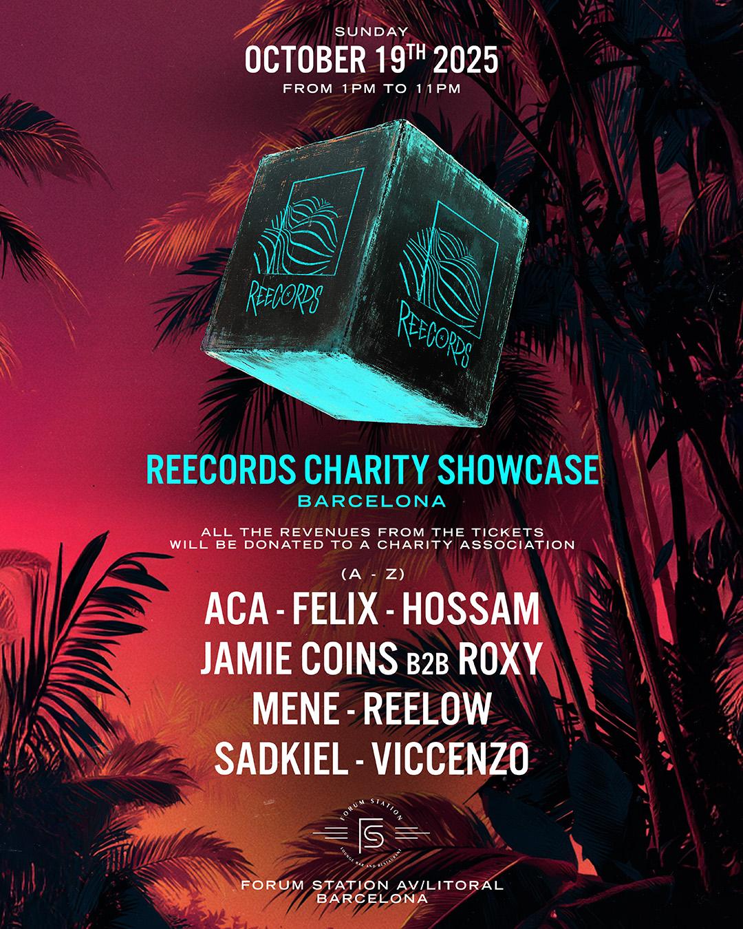 Reecords Charity Showcase Barcelona