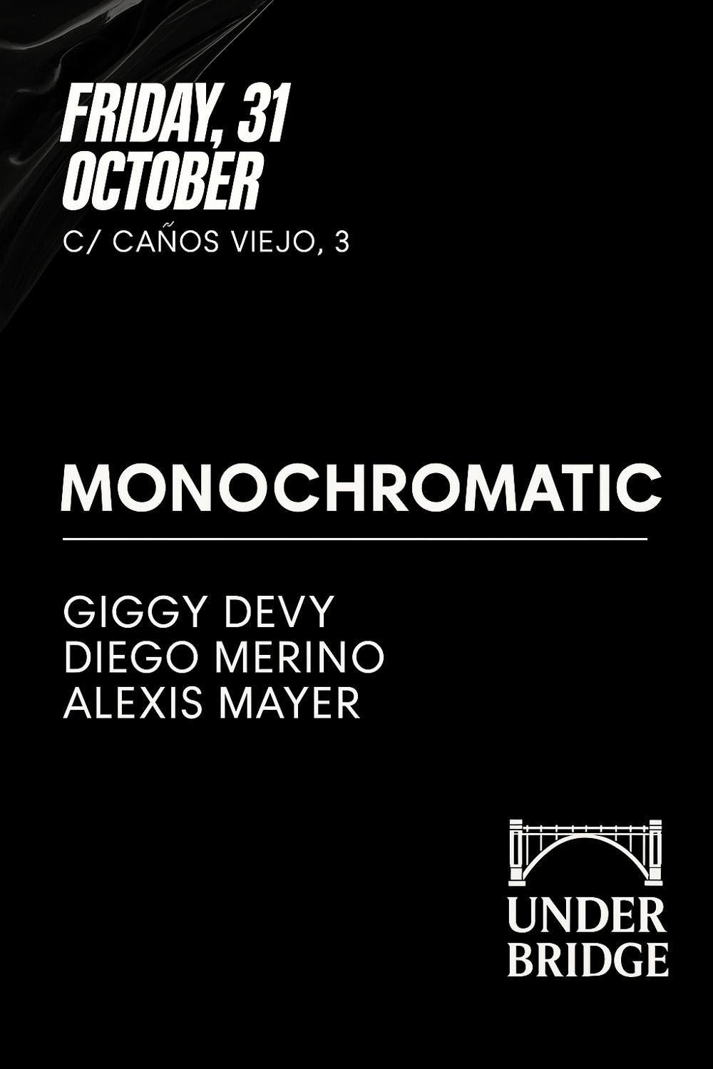 Under Bridge X Monochromatic